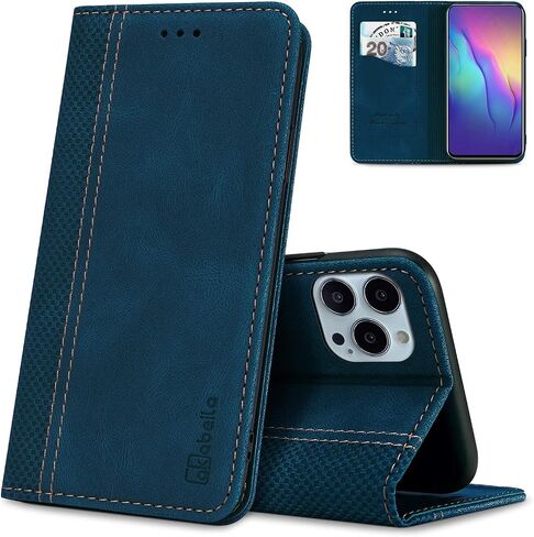 Mobile Phone Case Compatible with Google Pixel 9/Pixel 9 Pro Case Protective PU Leather Flip Case Stand Wallet Folding Case Bag Case with [Card Slot] [Stand Function] [Magnetic] Dark Brown in Saudi Arabia