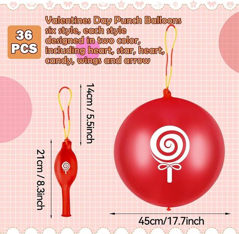 36 Pcs Farm Animals Punch Balloons with Rubber Band Handle Heavy Duty Farm Animals Themed for Kids Party Favors (Farm Animals Themed, 36) in Kuwait