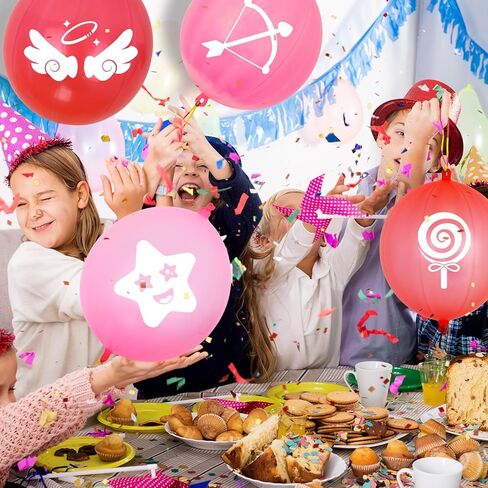 36 Pcs Farm Animals Punch Balloons with Rubber Band Handle Heavy Duty Farm Animals Themed for Kids Party Favors (Farm Animals Themed, 36) in Kuwait