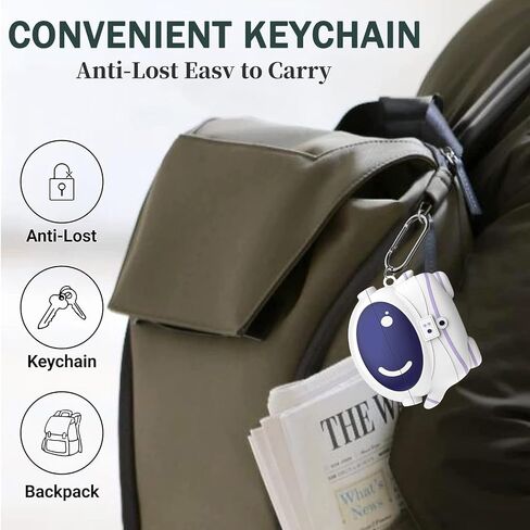 Skpy متوافق مع سماعات الأذن Bose QuietComfort II (2022) / ultra earbuds (2023) Console Console anti-fall Ahockproof Case with Carabiner Cover in Kuwait