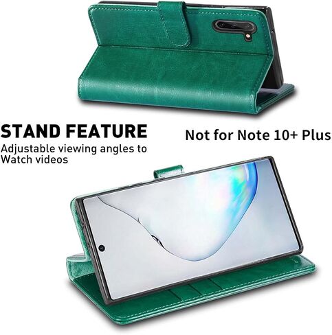 حالة محفظة Monasay متوافقة مع Galaxy Note 10 ، 6.3 بوصة ، [واقي الشاشة المضمّن] in Kuwait