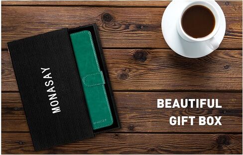 حالة محفظة Monasay متوافقة مع Galaxy Note 10 ، 6.3 بوصة ، [واقي الشاشة المضمّن] in Kuwait