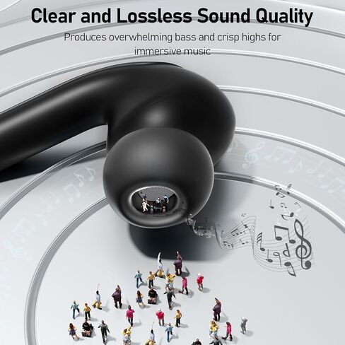 Wireless Earbuds, Bluetooth Headphones 5.3 with LED Power Display Charging Case,True Wireless Earphones Deep Bass Stereo Sound TWS Microphone, IP67Waterproof for Sleep Sport Workout Gam in Saudi Arabia