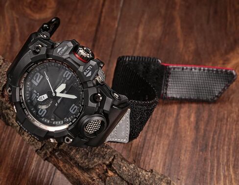Watch Band Strap for Casio G-shock GWG-1000 GWG1000,Super Rugged Nylon Sports Strap in Saudi Arabia