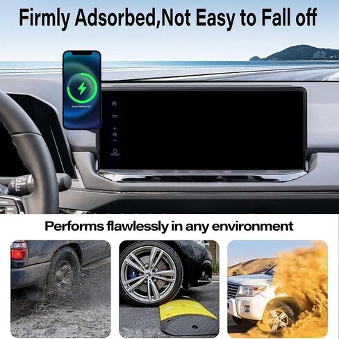 Car Phone Holder for 2023 2024 2025 Honda Accord Accessories Apply to 12.3 Inch Touch Screen 15W Fast Wireless Charger Screen Fixed Clip Cell Phone Mount Hands-Free 360 Degree Rotation in Saudi Arabia