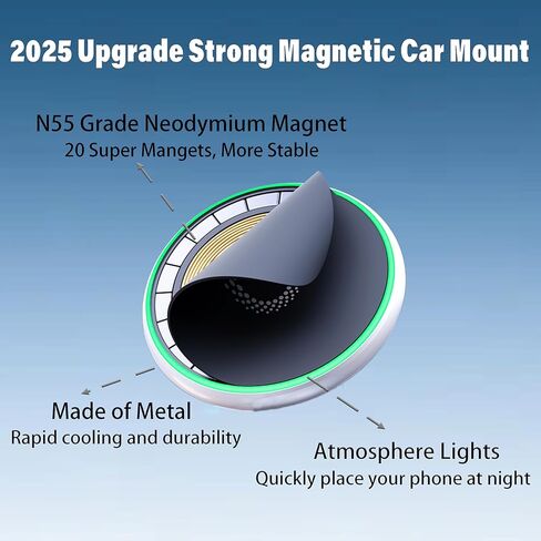 Car Phone Holder for 2023 2024 2025 Honda Accord Accessories Apply to 12.3 Inch Touch Screen 15W Fast Wireless Charger Screen Fixed Clip Cell Phone Mount Hands-Free 360 Degree Rotation in Saudi Arabia