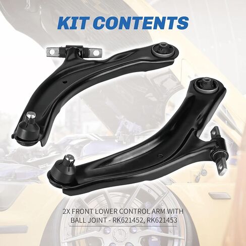 Front Upper Control Arm Kit Compatible with 2005-2023 Chrysler 300 Dodge Challenger Charger Magnum Suspension Front Control Arm Kit K620177 K620178 in Kuwait