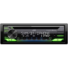 JVC KD-TD91BTS Bluetooth Car Stereo Receiver with USB Port – 2-Line LCD Display, AM/FM Radio – CD and MP3 Player - Amazon Alexa Enabled – Single DIN - 13-Band EQ (Black) (Renewed)