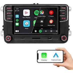 سيارة Stereo RCD360 Proii Carplay Android Auto Radio de Coche RCD330 Estéreo Car Stereo Bluetooth ، FM ، USB ، SD ، OPS for VW Golf MK5 MK6 PASSAT Jetta CC