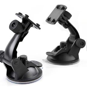 2PCS Backup Camera Monitor Mount (4.3/5 inch)，Reverse Camera Monitor Mount with Strong Suction Cups,Car Play Screen Windshield Suction Cup Mount,Rear View Camera Display Holder