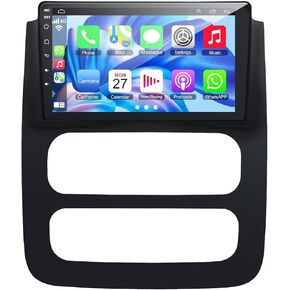 2+32G Android 12 Car Radio for Dodge RAM 1500/2500/3500 2002-2005, 9 Inch IPS Touch Screen Car Stereo with Wireless Carplay&Android Auto,GPS, WiFi, Bluetooth,FM, Support OBD2/DVR/DPS