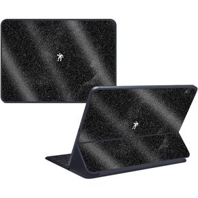 MightySkins Glossy Glitter Skin for Apple iPad Pro Smart Keyboard 11" (2018) - Gravity | Protective, Durable High-Gloss Glitter Finish | Easy to Apply, Remove, and Change Styles | Made in The USA
