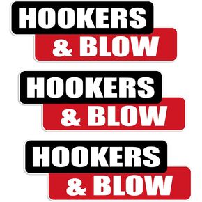 (3PCS) Hook and Blow Sticker Sticker Funny Fishing Vinyl Waterproof Decal for Laptop Water Bottle Car Phone Humor Outdoor Angler Bass Trout Bait Tackle Gift for Men Women Retro Aesthetic (3 inches)