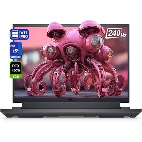 Dell G16 7630 Gaming Laptop, Intel Core i9-13900HX, 32 GB DDR5 RAM, 2 TB NVMe SSD, 16"" QHD Display, NVIDIA GeForce RTX 4070, Backlit Keyboard, Windows 11 Home, Metallic Nightshade, Black