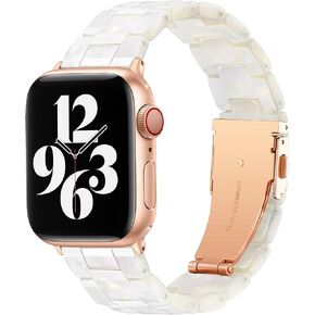 نطاقات راتنجات Bestig متوافقة مع Apple Watch Band 38mm 40mm 41mm 42mm 44mm 45mm 46mm 49mm النساء الرجال ، حزام مضاد للوزن للوزن لـ iWatch Ultra Se Series 10 9 8 7 5 4 3 2 1 in Kuwait