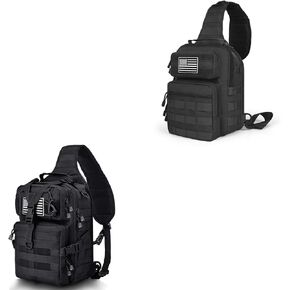 HAOMUK Tactical Sling Bag and Small Tactical Bag