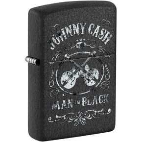 Zippo Johnny Cash Black Crackle Bocket Wighter