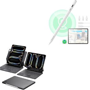 ESR iPad Pro 13 Inch Case with Keyboard + Findmy Stylus Pen