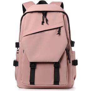 Leisure, College Backpack, Outdoor Travel Backpack, Stylish Lightweight Backpack.(Black)