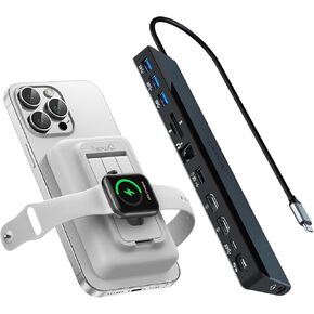 Docking Station and 10000 mAh Portable Charger