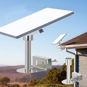 Starlink Mini Gutter Mount ، 304 Mount Guuter مقاوم للعوامل الجوية من الفولاذ المقاوم للصدأ لصالح Starlink Mini ، starlink mini esconsory