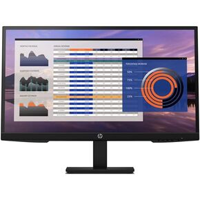 HP P27h 27-Inch G4 FHD (1920 x 1080) IPS Display Monitor 5ms 75hz Refresh Rate with DP HDMI VGA Inbuilt Speaker Low Blue Light Mode Vesa Mount Height Adjustable Mercury-Free Display