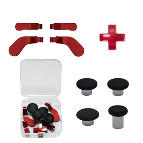 9 in 1 Elite Control Paddles for Xbox Elite 2 Core, D-Pads Replacement for Xbox Elite 2 Core Controller, Thumbsticks for Elite Series 2 Core Controllers, Accessories Parts for Xbox One Elite 2 (Silver)
