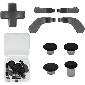 9 في 1 مجاذيف للتحكم في النخبة لأجهزة Xbox Elite 2 Core ، استبدال D-Pads لوحدة التحكم في Xbox Elite 2 Core ، Thumbsticks لـ Elite Series 2 Core Controls ، أجزاء الملحقات لـ Xbox One Elite 2 (Silver) in Kuwait