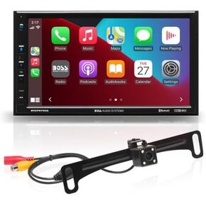 BOSS Audio Systems 7 Inch Double Din Stereo + Backup Camera