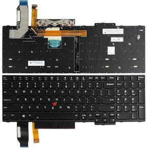 ZAHARA Laptop US Keyboard Backlight Replacement for Lenovo THINKPAD T590 20N4 20N5 01YP680 01YP760 01YP600