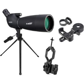 SVBONY SV28 Spotting Scopes Bundle with SV218 Phone Mount