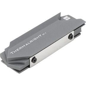 Thermalright M.2 2280 تبريد SSD Defink ، M.2 تبريد التبريد للوقود المبرد للوعة حرارة جانبية مزدوجة مع وسادة السيليكون الحراري ، تبريد زعنفة حرارة الألومنيوم لمدة 2280 M.2 SSD in Kuwait
