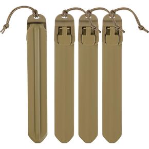 MOLLE Sticks, Set of 4, Plastic Clips for Attaching Gear to MOLLE Webbing