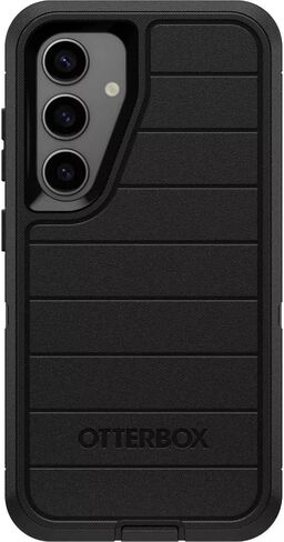 OtterBox Samsung Galaxy S24 (Only) - Defender Series Case - Black - Case Only - Screenless - Rugged & Durable - with Port Protection - Microbial Defense Protection - Non-Retail Packaging in Kuwait