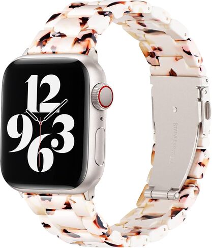 نطاقات راتنجات Bestig متوافقة مع Apple Watch Band 38mm 40mm 41mm 42mm 44mm 45mm 46mm 49mm النساء الرجال ، حزام مضاد للوزن للوزن لـ iWatch Ultra Se Series 10 9 8 7 5 4 3 2 1 in Kuwait