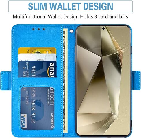حالة الهاتف ASUWISH لـ Samsung Galaxy S24 Ultra 5G مع واقي شاشة زجاجي مقسّرات وجلد من جلد الزهرة ، غطاء الائتمان ، ملحقات خلية بطاقة الائتمان S24ULTRA 24S S 24 24ULTRA النساء الرمادي in Kuwait