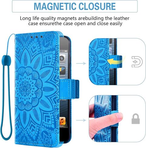 حالة الهاتف ASUWISH لـ Samsung Galaxy S24 Ultra 5G مع واقي شاشة زجاجي مقسّرات وجلد من جلد الزهرة ، غطاء الائتمان ، ملحقات خلية بطاقة الائتمان S24ULTRA 24S S 24 24ULTRA النساء الرمادي in Kuwait