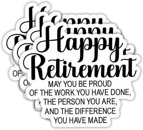 (3PCS) Retirement Weekly Schedule Sticker, Funny Retirement Stickers - Waterproof Vinyl Decals for Laptop, Tumbler, Water Bottle, Scrapbook, Gift for Grandpa, Grandma Size 3" x 2.7 " in Saudi Arabia