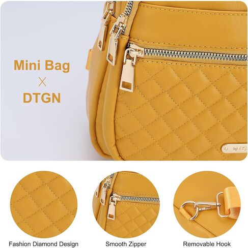 PU Leather Small Sling Bag Mini Crossbody Packpack - 7.9 "جيد للتنزه في السفر رياضة ركوب الدراجات - الوردي in Saudi Arabia