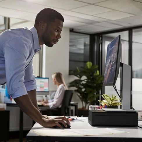 HP Compact Core-i5 Business Desktop • 32GB RAM • 1TB SSD | ProDesk 400 G9 Small Form Factor, External, Support 4K, Type-C, RJ-45, Wired Keyboard and Mouse, Windows 11 Pro in Kuwait
