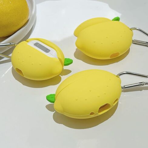 حالة لطيفة لـ AirPods Pro/Pro 2 Gen ، غطاء الحماية من السيليكون المضحكة مع سلسلة مفاتيح مضادة للاضادة (Crab) in Kuwait