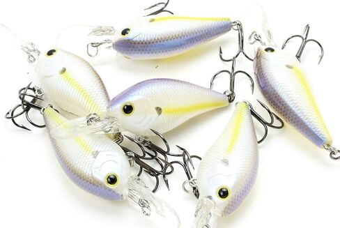 LUCKY CRAFT LC 1.0DD DRS, Freshwater Bass Fishing Lure, Crank Bait, Smallmouth, Walleye, Deep Diver, Floating, Tournament Winning, Perfect Wobbling, Fishing Gear, Fishing Accessories, Fishing Tackle in Saudi Arabia