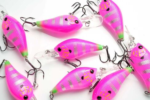 LUCKY CRAFT LC 1.0DD DRS, Freshwater Bass Fishing Lure, Crank Bait, Smallmouth, Walleye, Deep Diver, Floating, Tournament Winning, Perfect Wobbling, Fishing Gear, Fishing Accessories, Fishing Tackle in Saudi Arabia