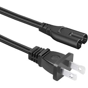استبدال كابل الطاقة 8.2 قدم ل Panasonic RF-2400 RF-2400D RF-2900 RQ-2102 RX-D10 RX-D11 RX-D12 RX-D13 DVD-XP50 AM/FM RADIC
