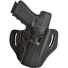 Glock 19 Leather Holster - Right Hand OWB for Belts - Fits Glock 19, 23, 32