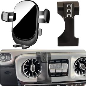 Car Phone Holder for Mercedes Benz G-Class Auto Accessories [Only for 2019-2024 Benz G Class] [Auto Lock Hands Free Cell Phone Mount Car fits for iPhone & All Smartphones]