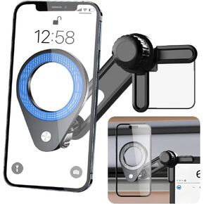 Car Phone Holder for Polestar 2 2022 2023 2024, Polestar 3 2025 Magnetic Screen Mount Auto Accessories Navigation Bracket Interior Decoration Dash Mobile Cell Phone case