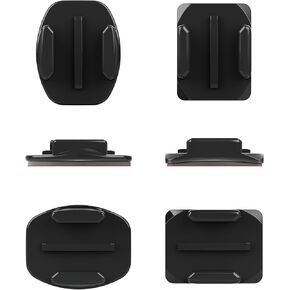 GoPro Flat + Curved Adhesive Mounts (All Cameras) - Official Mount (Pack of 3)