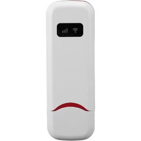 gernie WiFi Router, 4G LTE USB Travel Hotspot, High Speed Portable Plug and Play Up to 10 Users WPA WPA2 WiFi Encryption 4G WiFi Modem Dongle with SIM Card Slot for Phone Laptop, gernie8fohm1v4bn