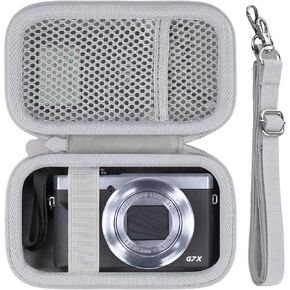 Camera Case for Canon PowerShot SX740 HS/G7 X Mark III/G7 X Mark II Digital Camera,Black Case
